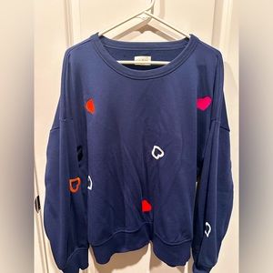 Lou & Grey Heart Sweater